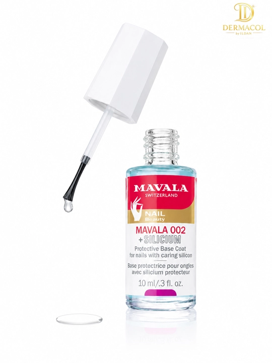 Укрепляющая база для ногтей Mavala с силицием, 10 мл