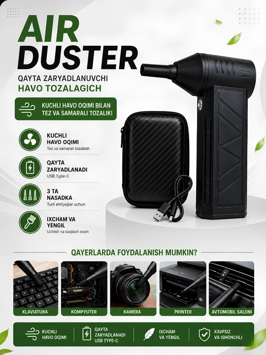 Akkumulyatorli elektr changyutgich