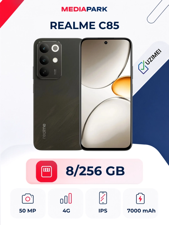 Смартфон Realme C85 8/256 Black - 