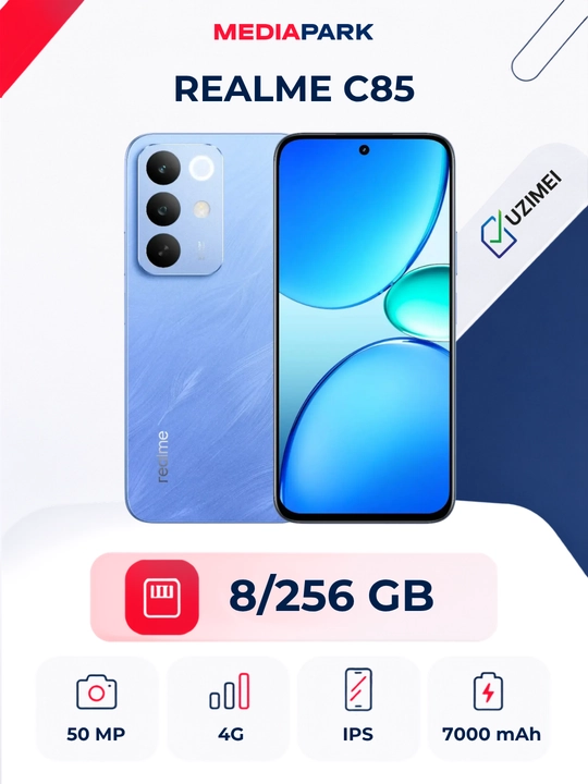 Смартфон Realme C85 8/256 Blue - 