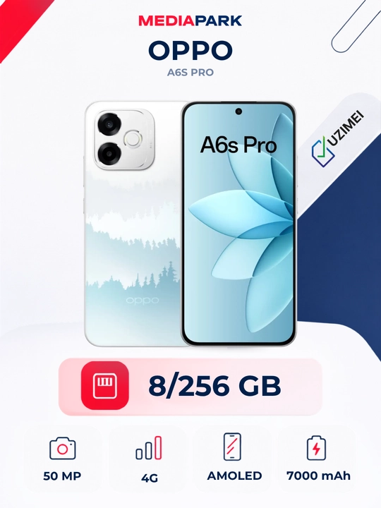 Смартфон OPPO A6s Pro 8/256GB Lumina Forest - 