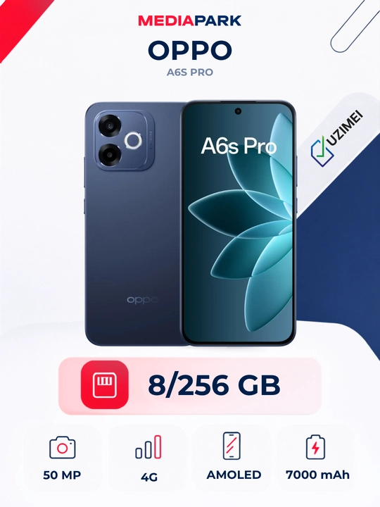 Смартфон OPPO A6s Pro 8/256GB Eclipse Blue - 