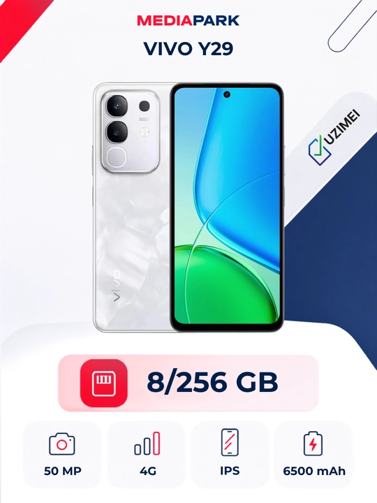 Smartfon VIVO Y29 8/256 GB White - 