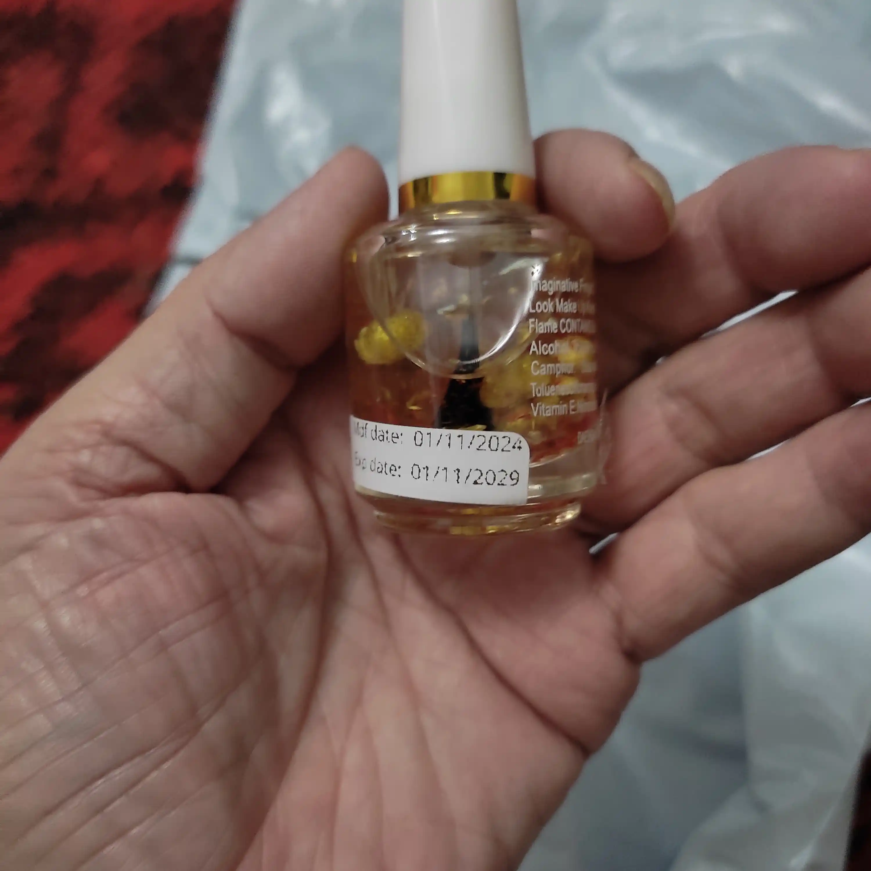 Tirnoqlar va kutikulalar uchun tabiiy vitamin yogʻ, BNC Manicure, 15 ml