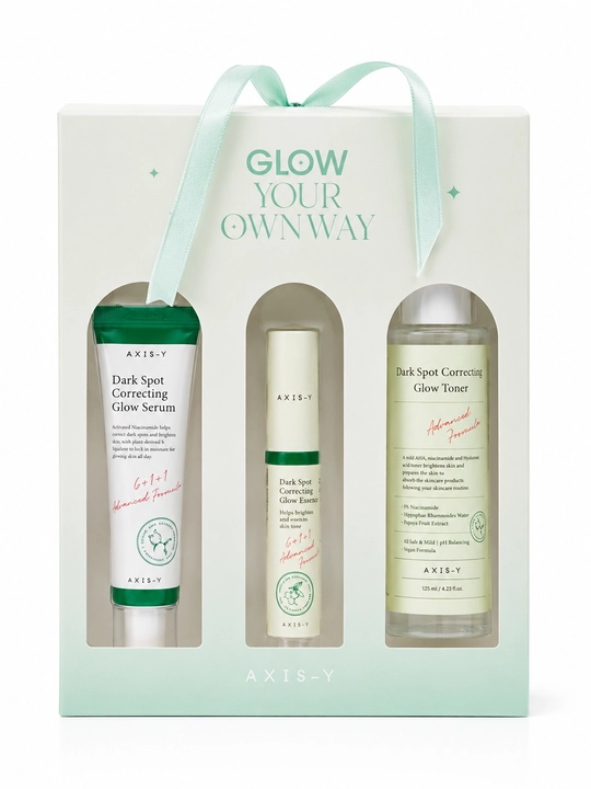 Подарочный набор AXIS-Y Glow Your Own Way для ухода за лицом 3 предмета