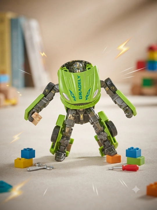 Tez yurar transformator robot avtomobili: o'g'il bolalar uchun ajoyib o'yinchoq - 