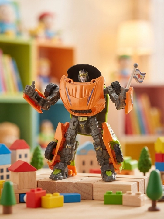 Tez yurar transformator robot avtomobili: o'g'il bolalar uchun ajoyib o'yinchoq - 