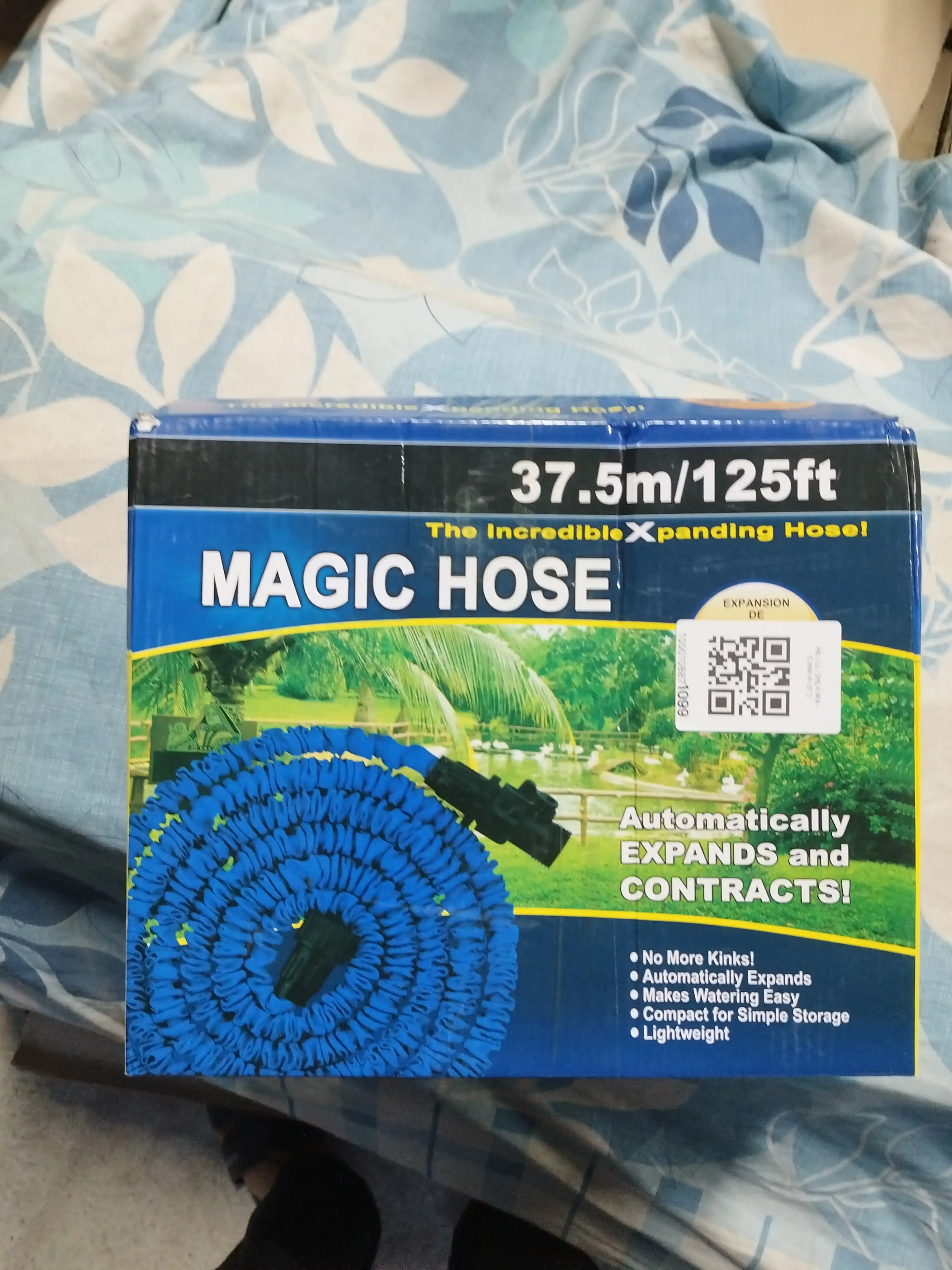 Magic Hose расширяющийся садовый шланг  (75 ft) – легкий, компактный и прочный