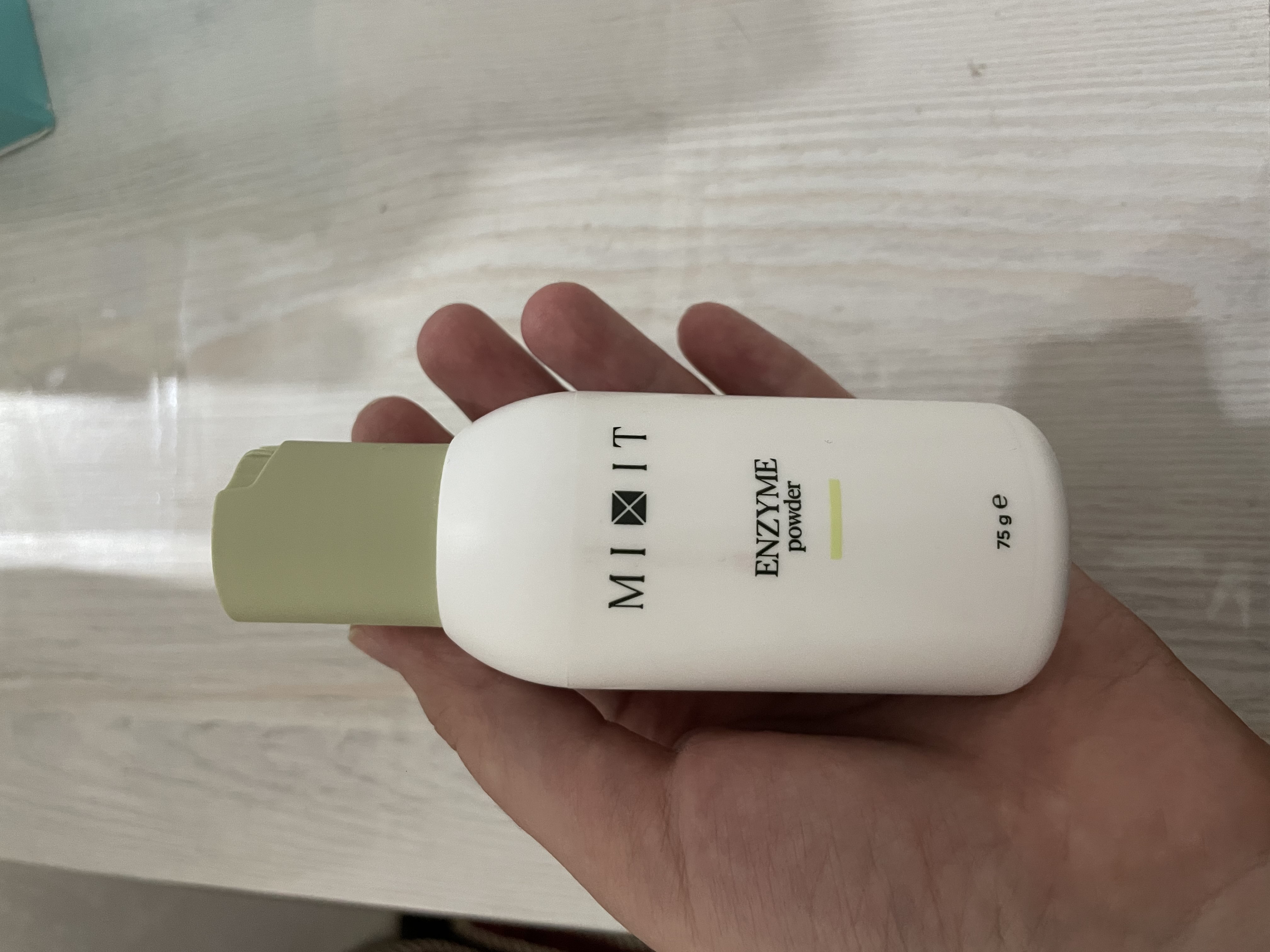 MIXIT Papayin va o‘simlik ekstraktlari bilan yuvinish uchun ferment kukuni, 75 g