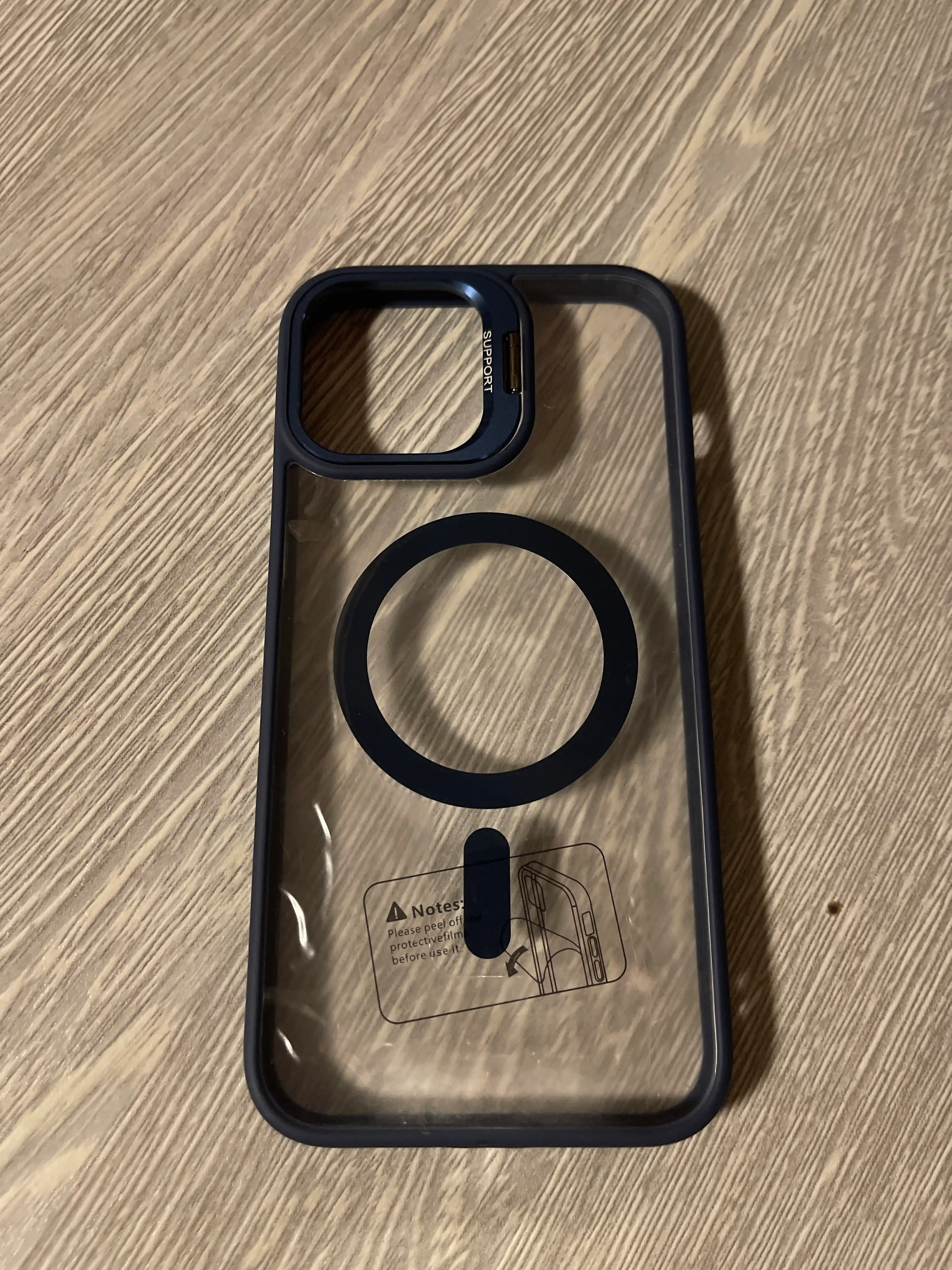 IPhone 11, 12, 13, 14, 15, 16, 17, Pro, Max, iPhone Mini uchun MagSafe g‘ilofi, shaffof, taglik bilan