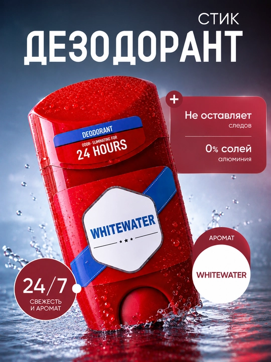 Мужской дезодорант-стик, 50 г - 