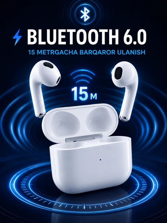 SAIYA T104 Беспроводные Наушники Bluetooth 6.0 ENC Deep Bass подс про 2