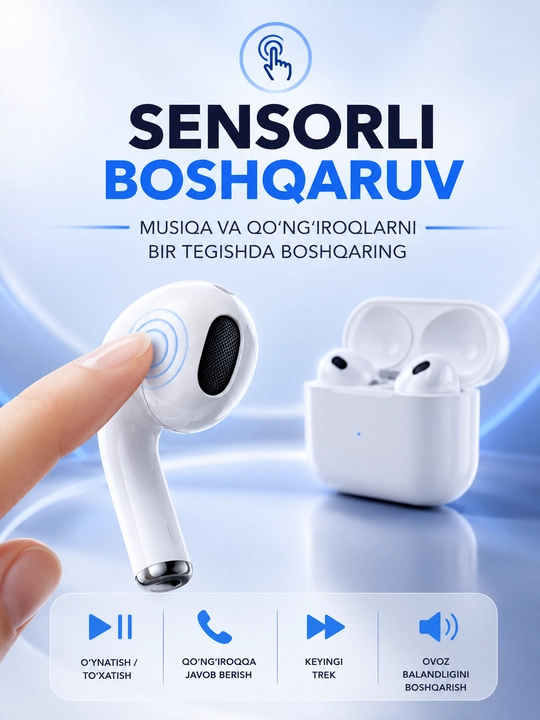 SAIYA T104 Беспроводные Наушники Bluetooth 6.0 ENC Deep Bass подс про 2