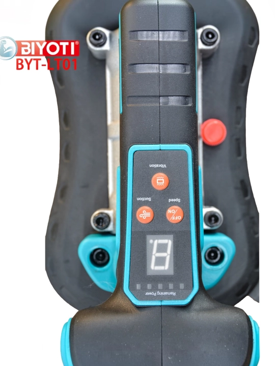 Аккумуляторный вибратор для укладки плитки BIYOTI BYT-LT01 (20V, 1200W, кейс, 9 скоростей)
