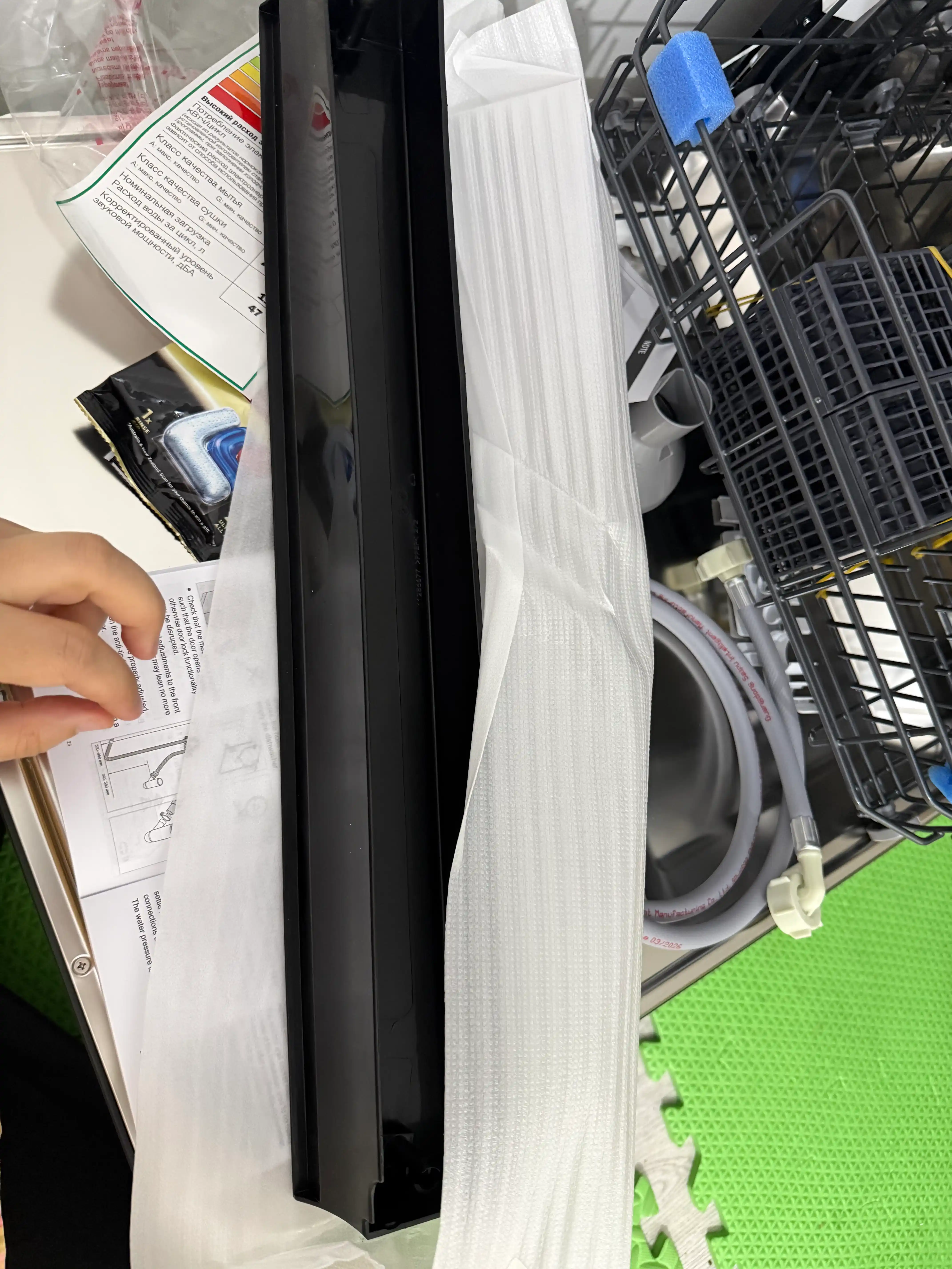 Посудомоечная машина Hisense HS622E90BUK Hi4, 60 см, 13 комплектов, класс E, черная