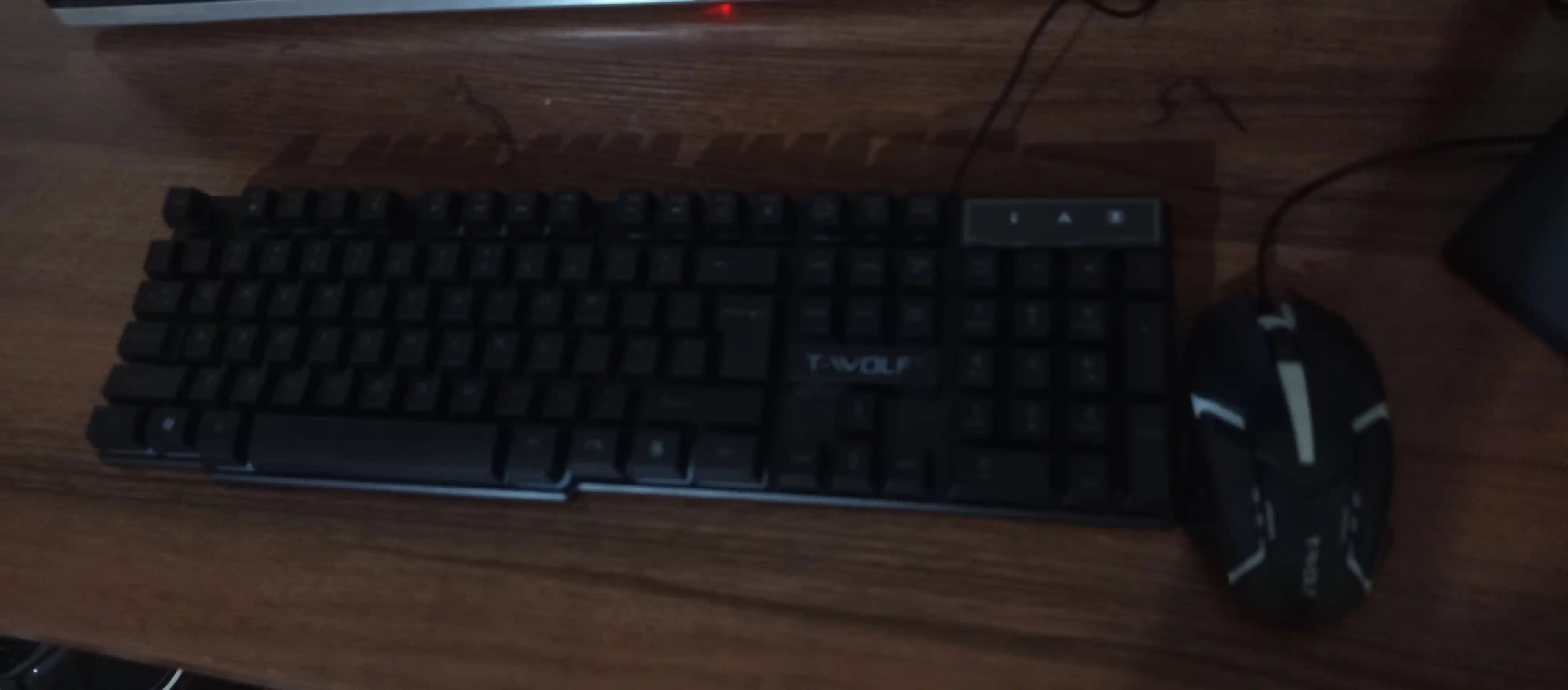 TF200 RGB Gaming Klaviatura va Sichqoncha To‘plami + P9 Simsiz Quloqchin