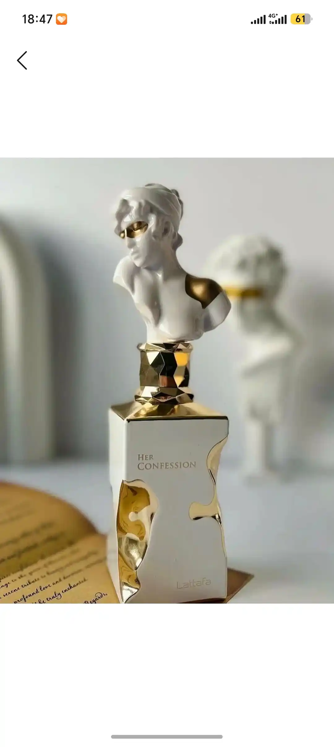 Lattafa His, Her Confession arab atirlari, ayollar va erkaklar uchun, 100 ml