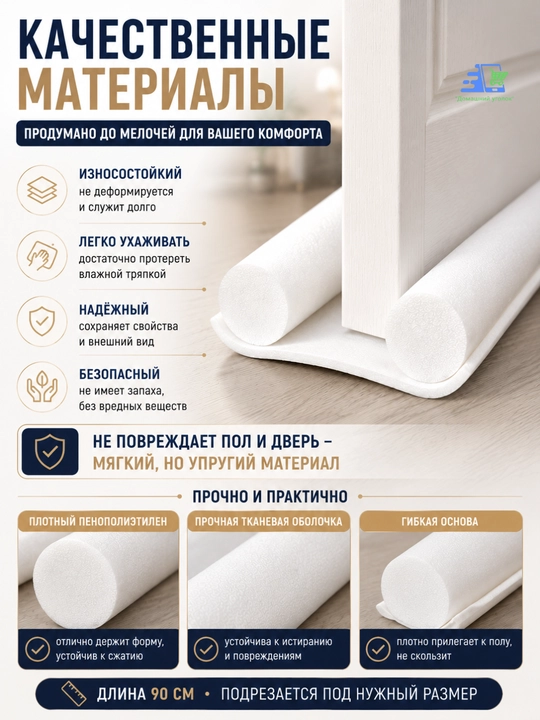 Уплотнитель, шумоизоляция, звукоизоляция для дверей