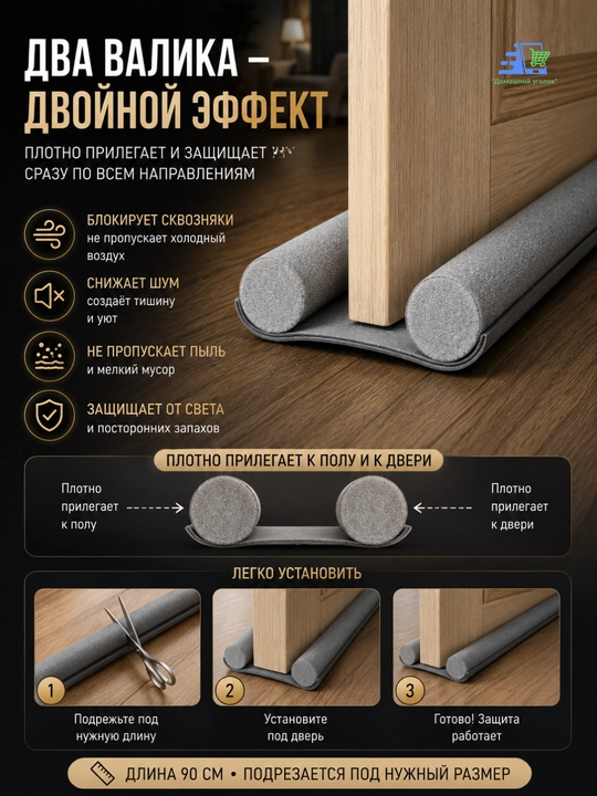 Уплотнитель, шумоизоляция, звукоизоляция для дверей