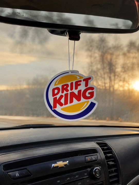 Ароматизатор для автомобиля подвесной Drift King свежий аромат стильный дизайн
