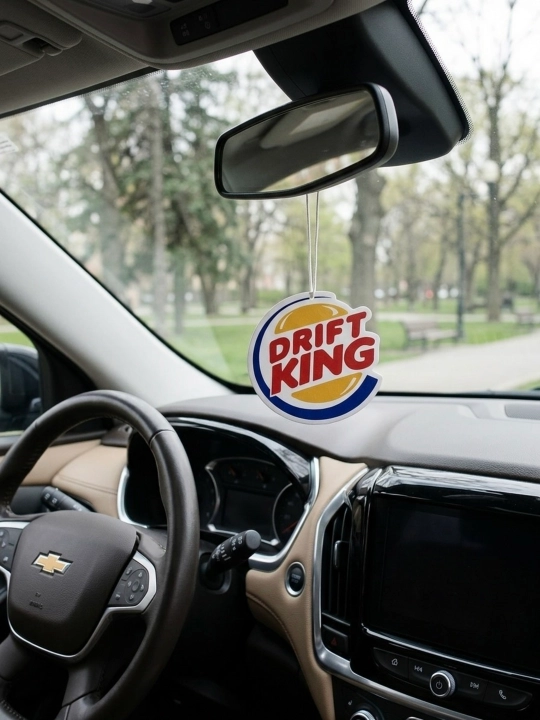 Ароматизатор для автомобиля подвесной Drift King свежий аромат стильный дизайн