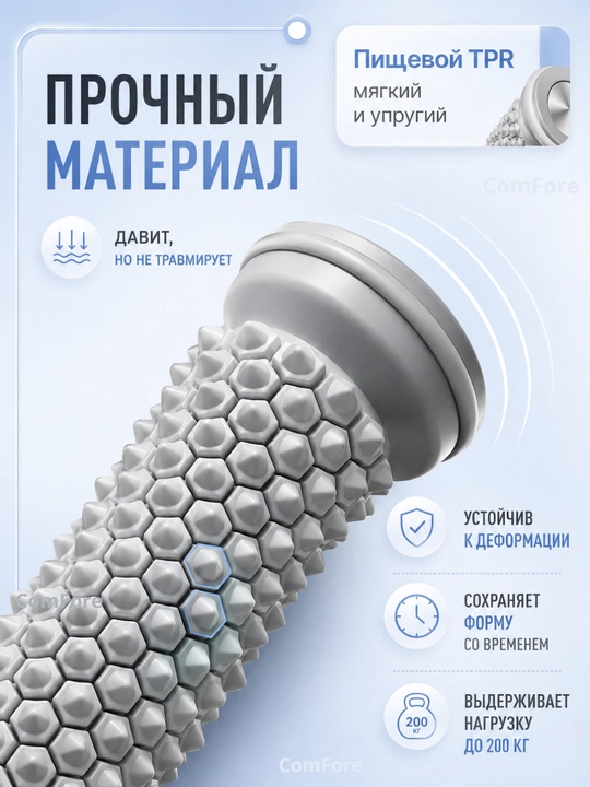 Массажер для ног, для тела, для спины, массажный валик для йоги, ролик массажёр