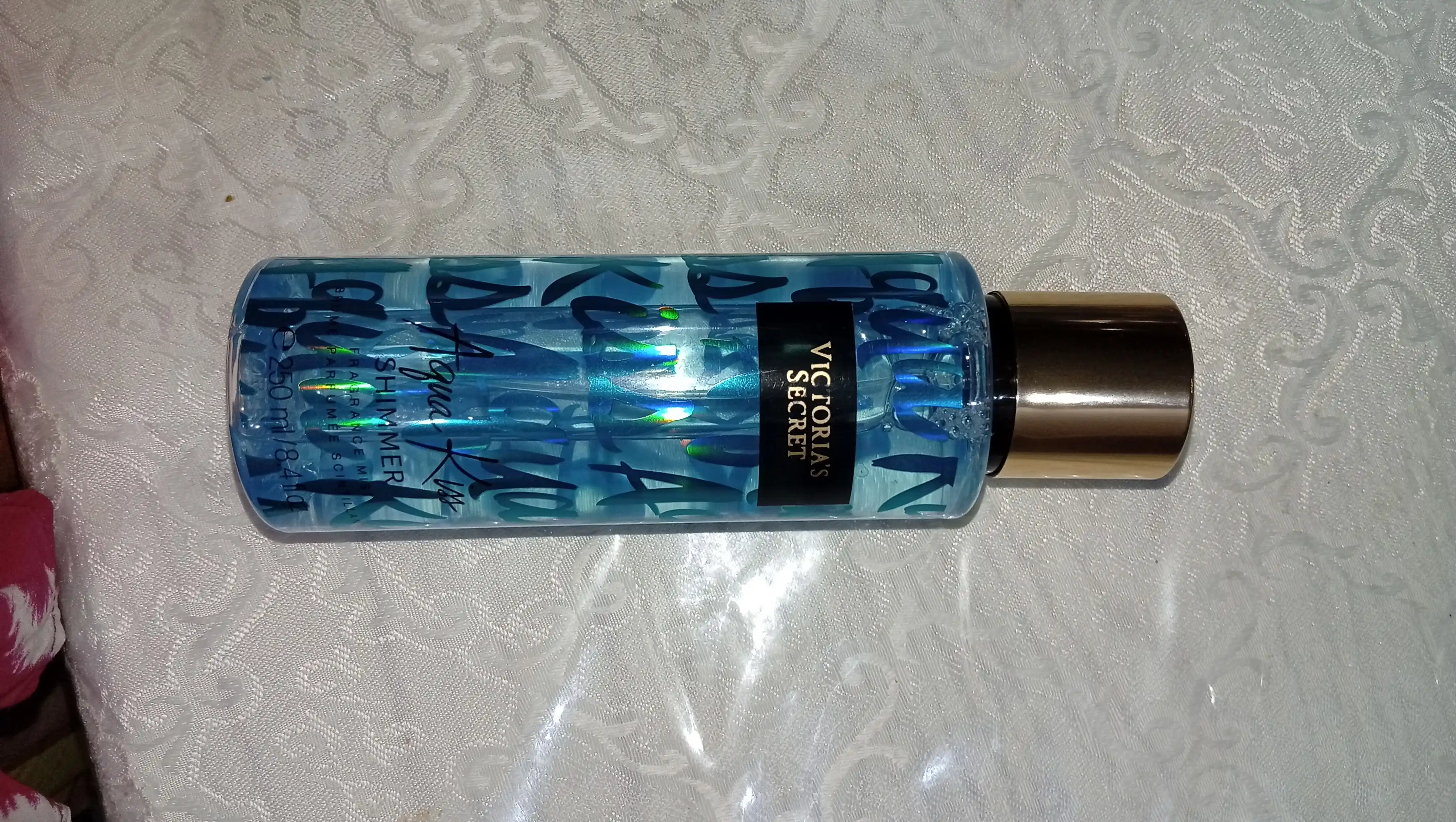 Спрей для тела, Парфюмированная Victorias Secret, Aqua Kiss Rush, Shimmer, Mist, 250 мл
