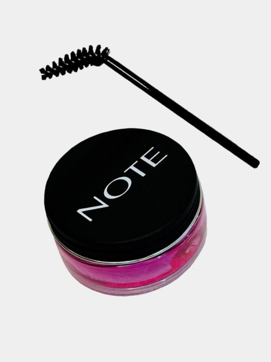 My Note Brow Wax –Qoshlar uchun professional fiksator uzoq muddatli ushlash, shaffof tekstura