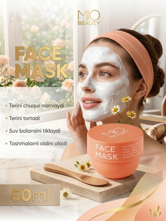 Yuz uchun niqob, MIO BEAUTY - 