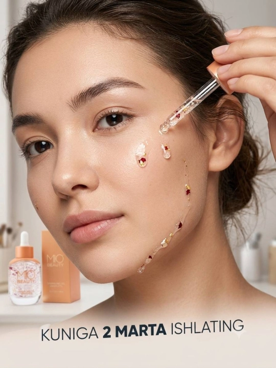 MIO BEAUTY ajinlarga qarshi moyli tomchili yuz zardobi, 30 ml