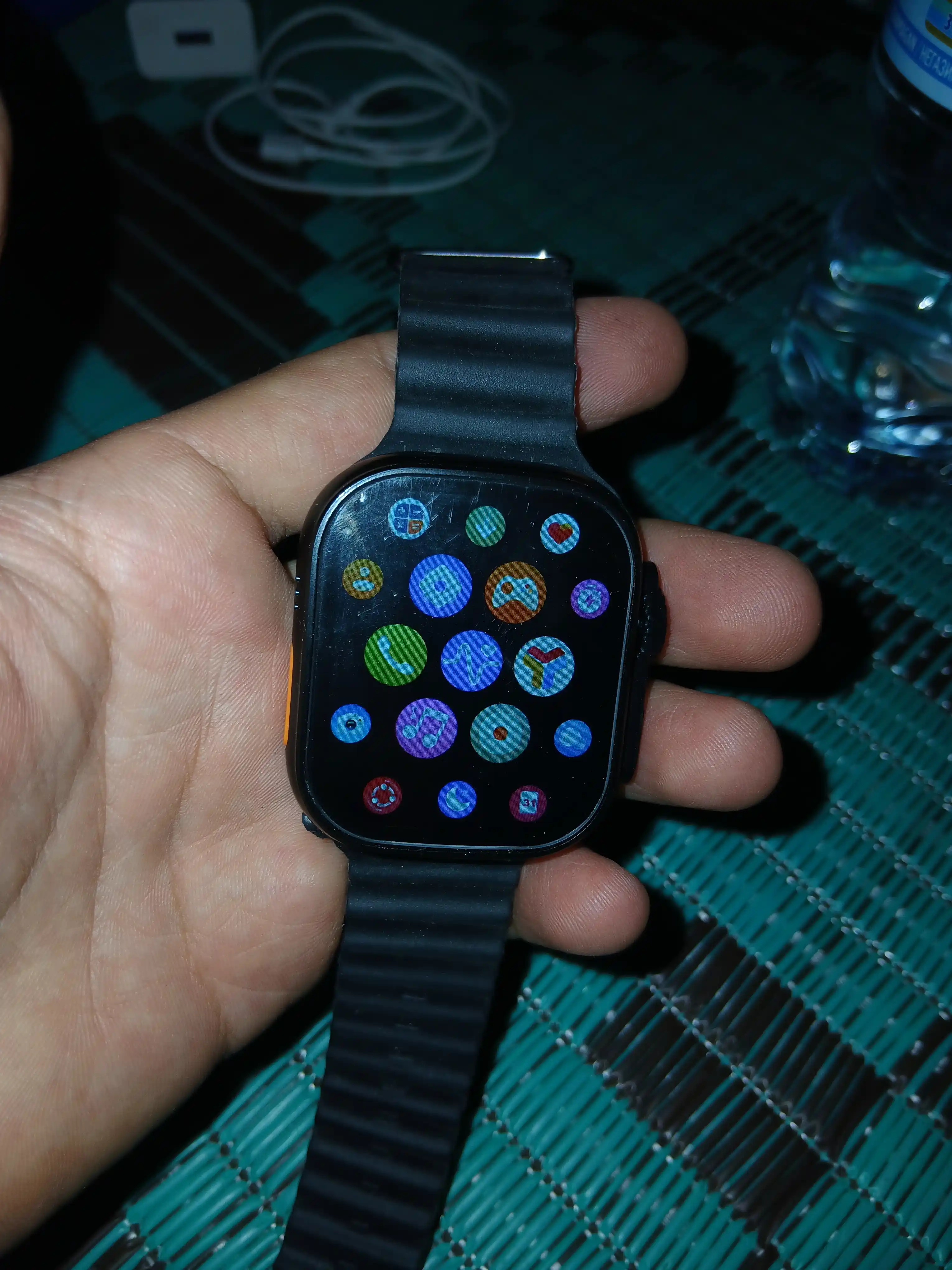 Iwatch aqlli soati, Bluetooth sensorli ekran Android iOS