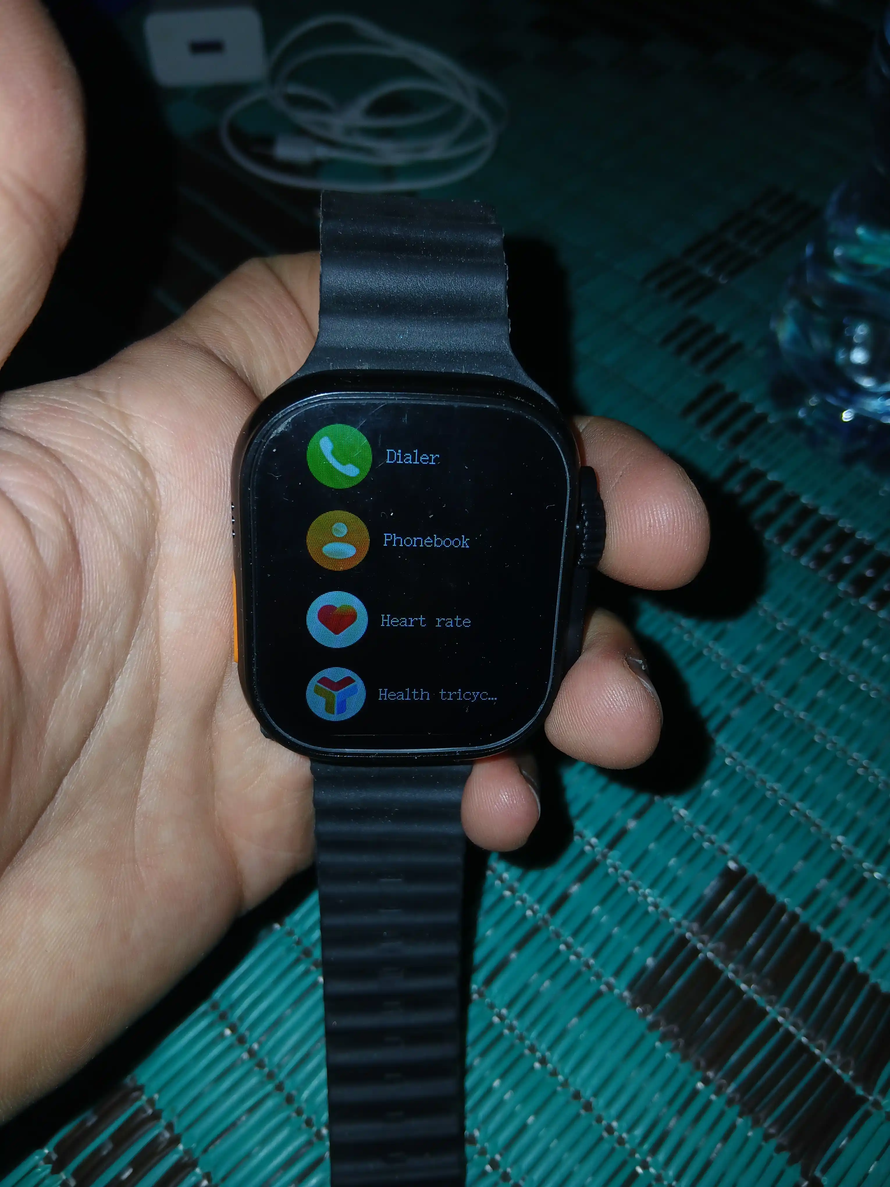Iwatch aqlli soati, Bluetooth sensorli ekran Android iOS