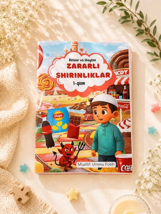 Воспитательный сборник книг под названием "Bolalar va shayton"