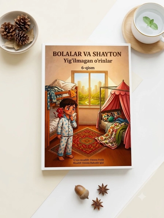 Воспитательный сборник книг под названием "Bolalar va shayton"