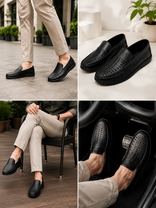 Erkaklar loafer oyoq kiyim, yengil, nafas oluvchi, shnursiz