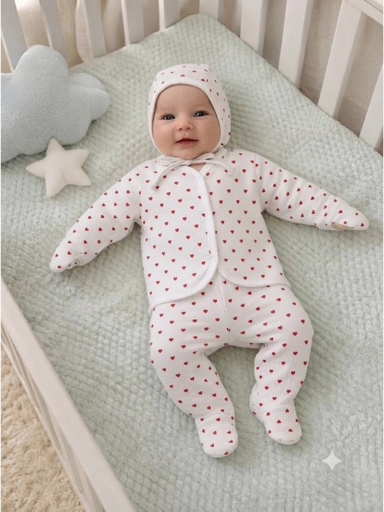 Набор из 4 детской одежды материала, Supreme для малышей, 0-3 мес, 100% мягкий хлопок