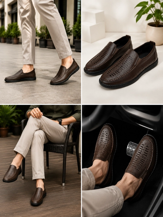 Erkaklar loafer oyoq kiyim, yengil, nafas oluvchi, shnursiz