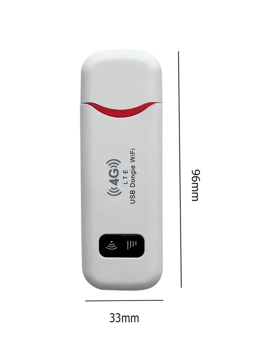 4G LTE USB модем с Wi-Fi роутером, компактный роутер под СИМ-карту, 150 Мбит/с