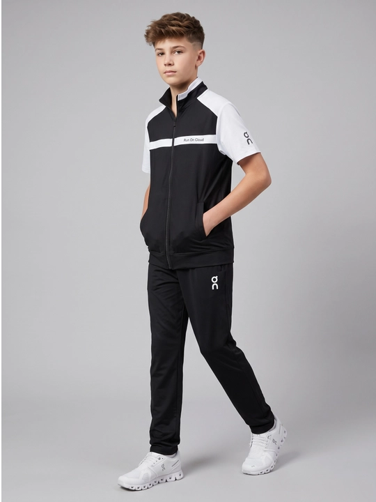 Yosh va o'smir bolalar uchun sport kostyum kiyimi, yupqa, 10-16 yosh, bahor-yoz-kuz - 