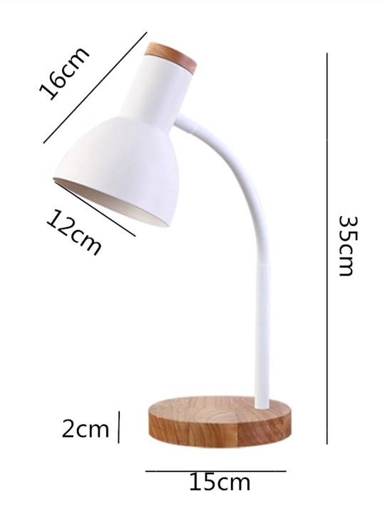 Stol Lampasi, yog'och tayanchli minimalistik dizayn