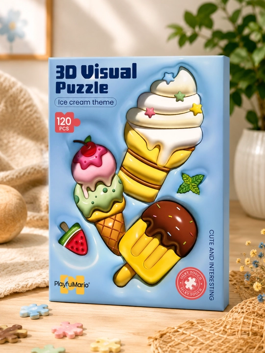 Bolalar uchun rivojlantiruvchi 3D pazl, mantiq, xotira va motorikani rivojlantiradi