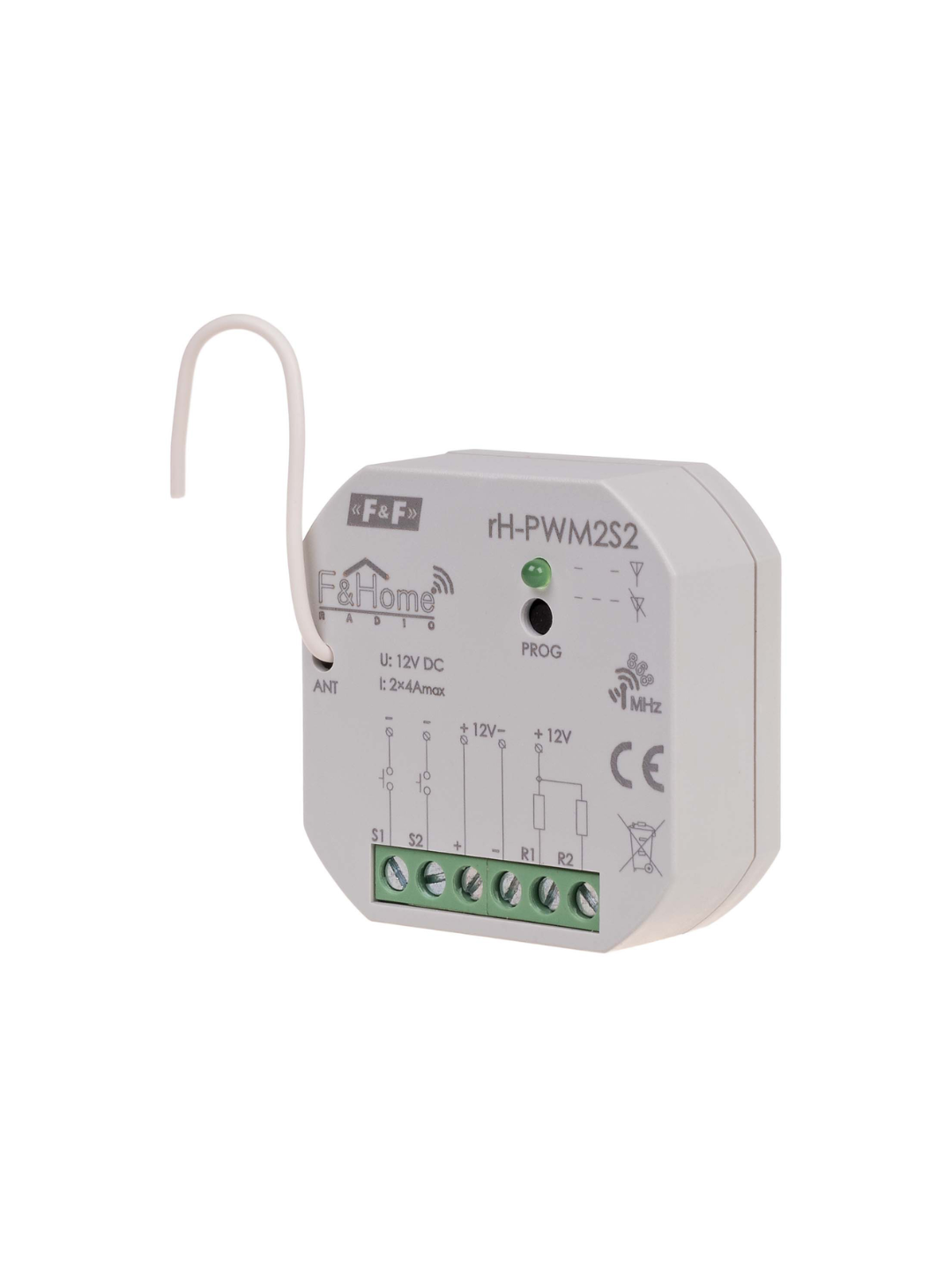 F&F ikki kanalli rH-PWM2S2 SHIM kontrolleri, F&Home radiosi - 