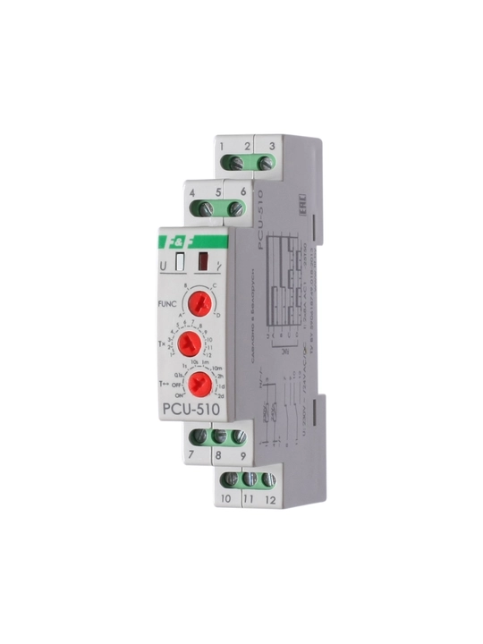 F&F Реле времени программируемое PCU-510 - 