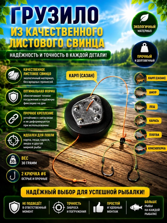 Оснастка донная ПРО-карась