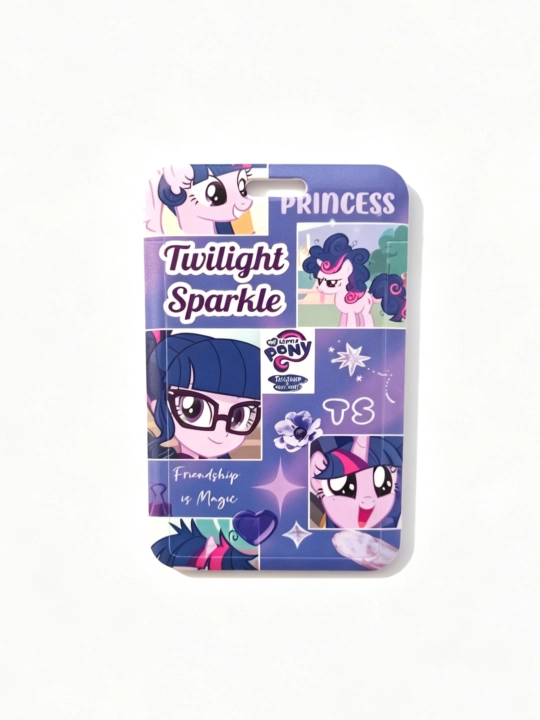 Аниме катрхолдер + брелок, для id карт, банк карты My Little Pony - 