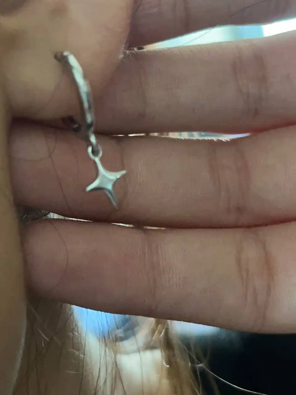 Серьги женские “Silver Star” — серебристый блеск звёзд
