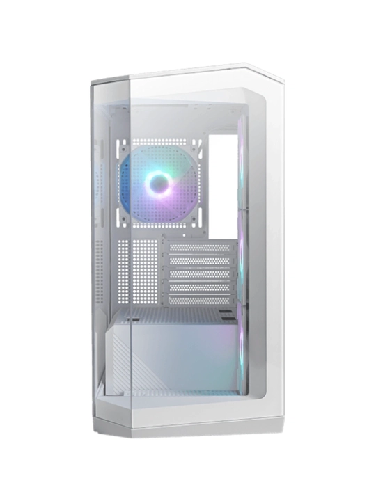 Корпус MAG PANO M100R PZ Gaming PC Case Airflow  ATX / ARGB Black & White