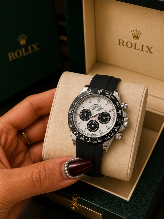 Erkaklar qo'l soati Rolix datejust 42 mm, kvarts mexanizmli, sovg'a to'plami bilan birga