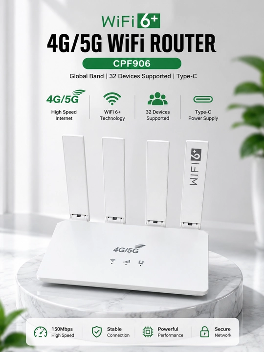 ZONCH B730 4G/5G WiFi Router - 
