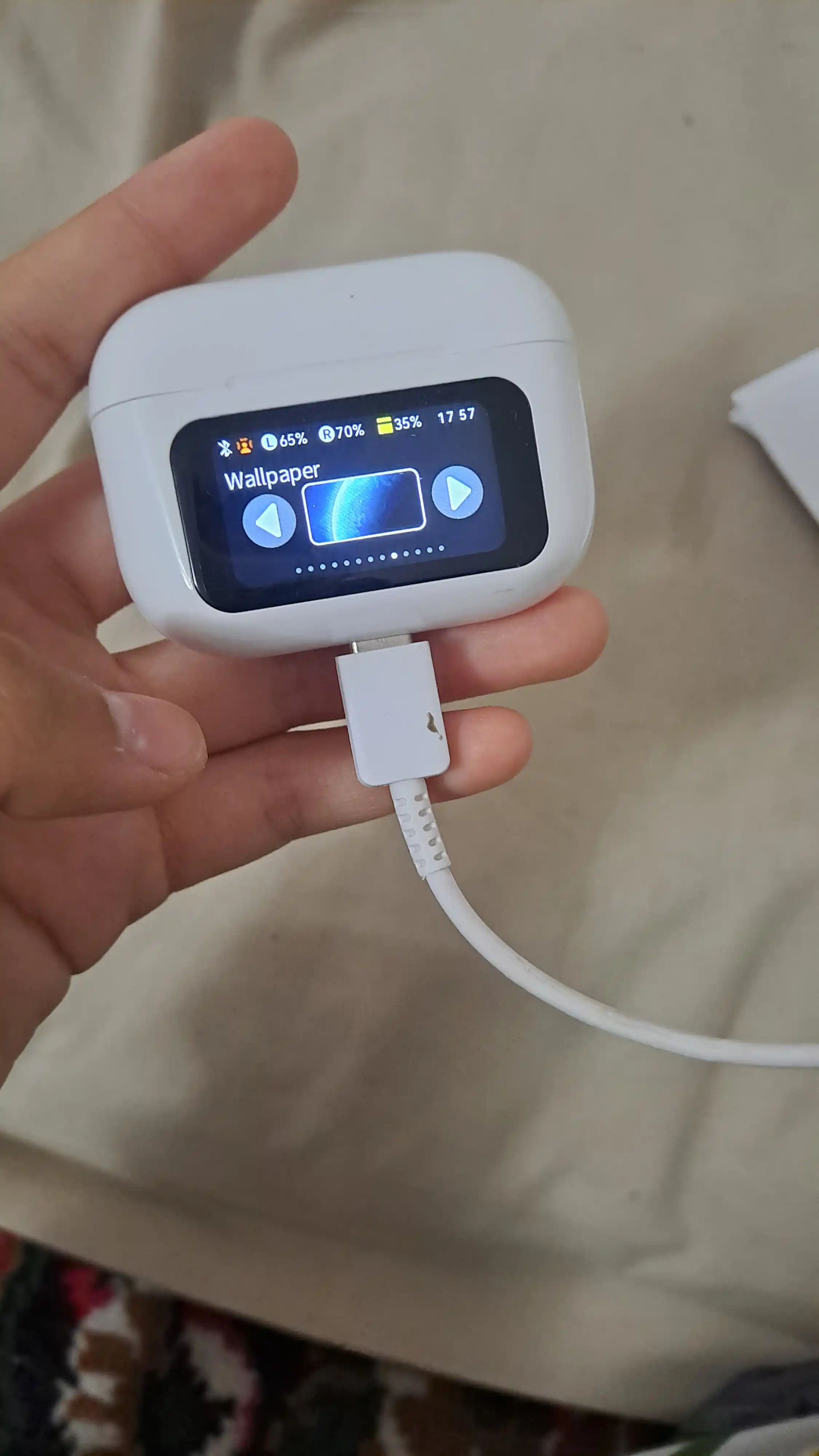 Ekranli simsiz quloqchinlar, bluetooth naushnik va navushnik simsiz